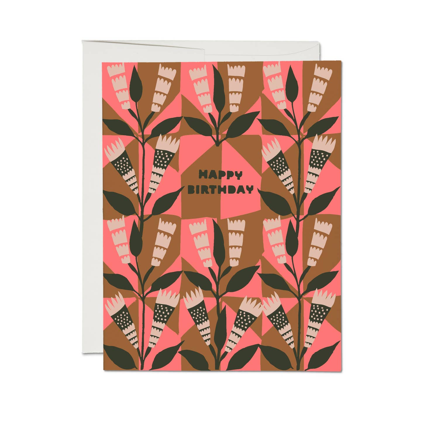 Neapolitan Flowers Birthday Card