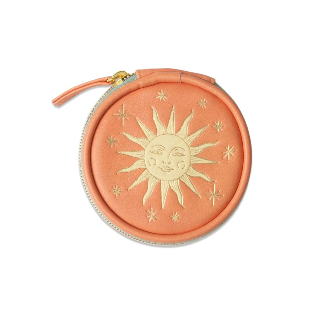 Vegan Leather Travel Pill Case