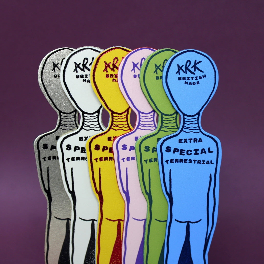 Alien Leather Bookmark Ark Colour Design