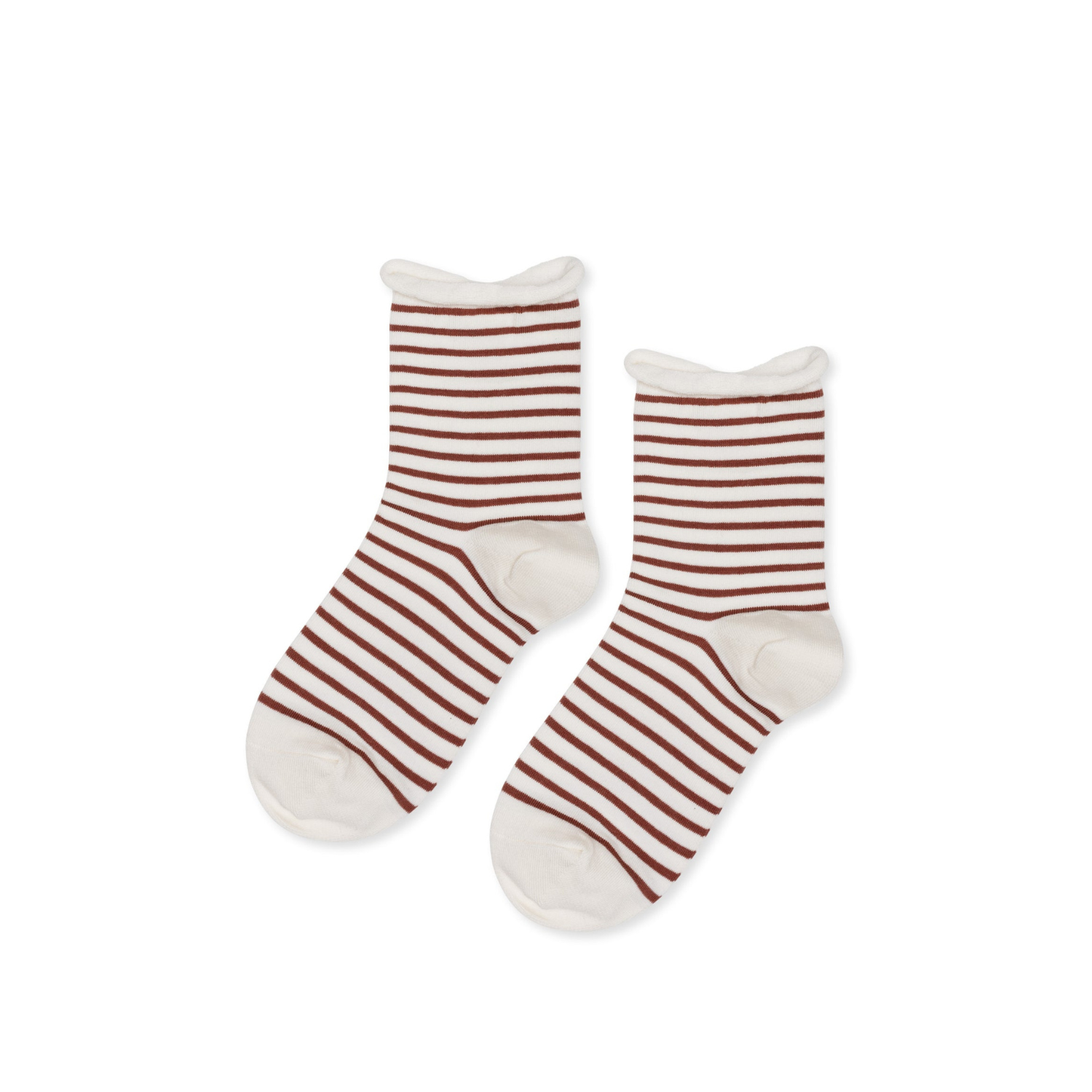 Nautical Stripe Crew - Mocha