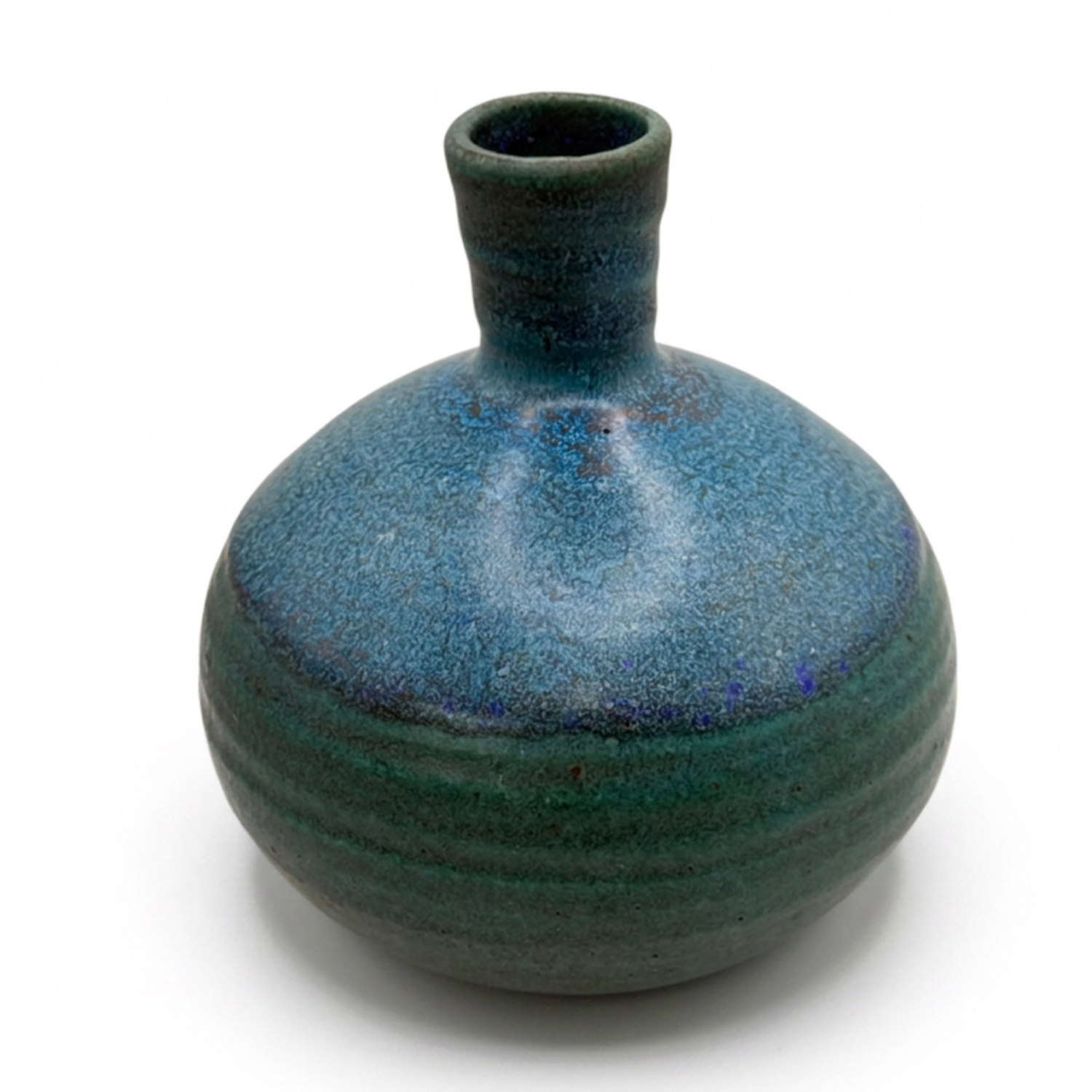 Weed Pot- Blue/Green Turquoise