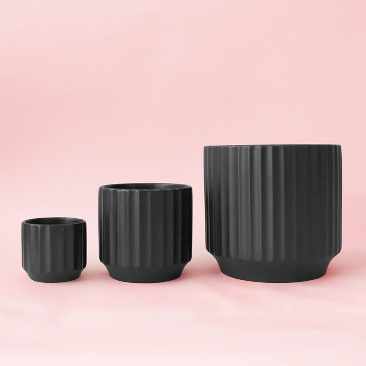 Monroe Planter 4.5" - Black