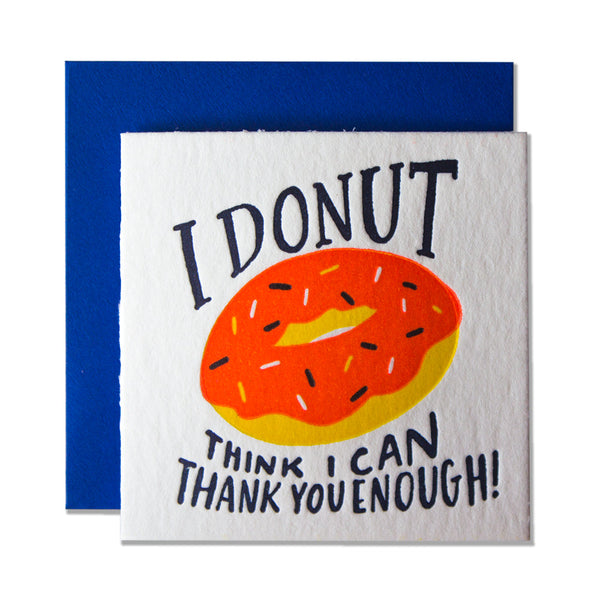 Donut Thank You Tiny Card