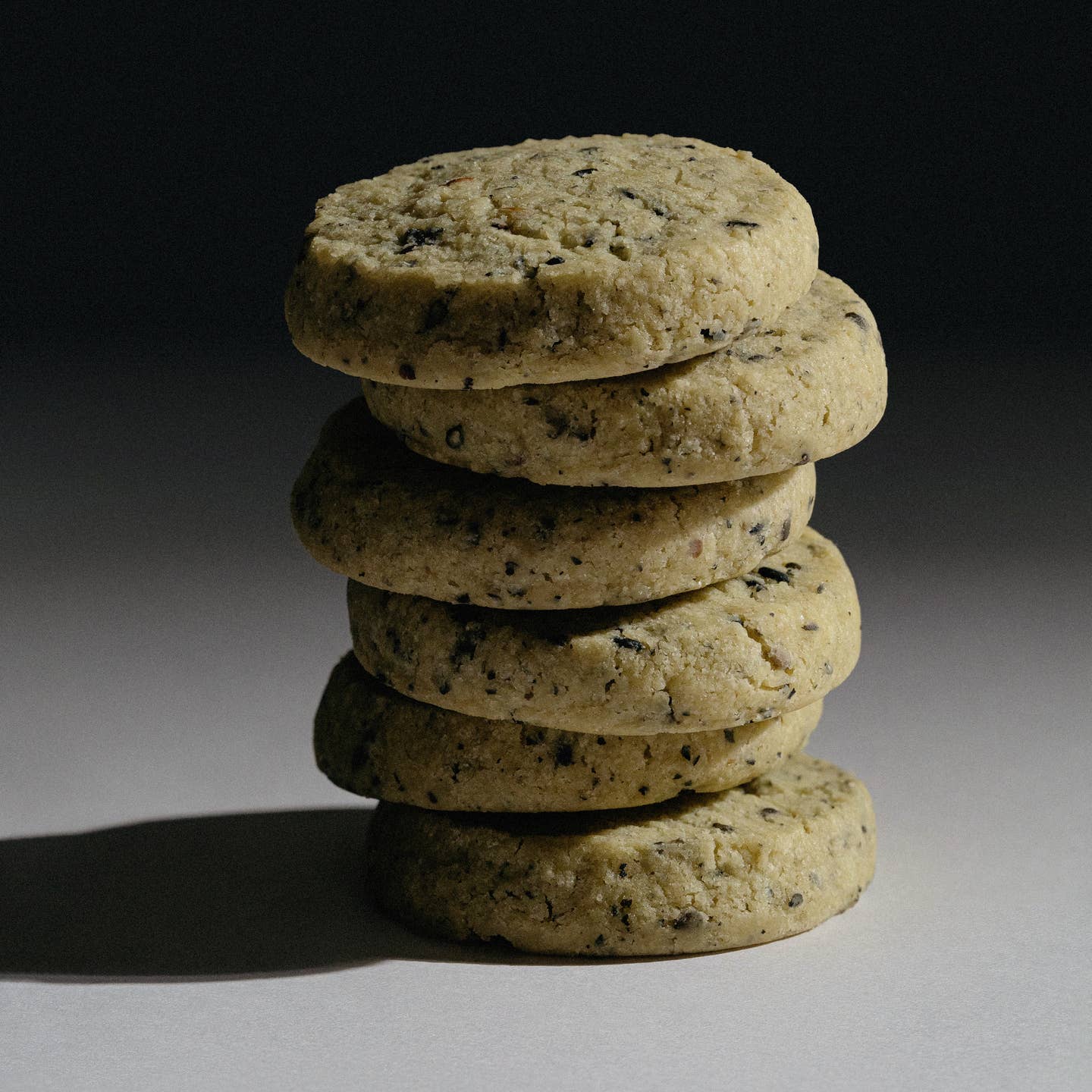 Matcha Toasted Black Sesame Cookies - Uji