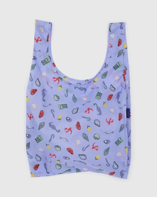 Standard Baggu Reusable Tote - Sea Charms