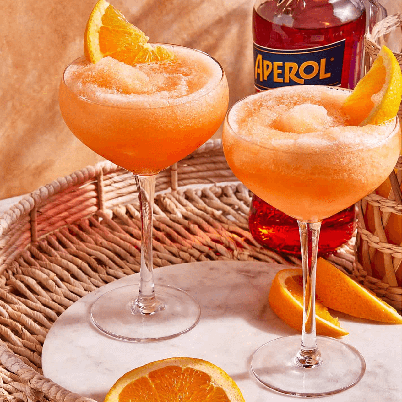 Frozen Aperol Spritz Cocktail Mix