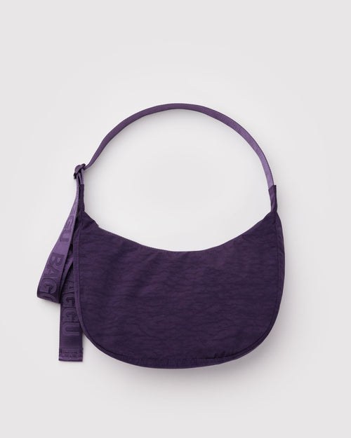 Load image 1 in gallery view. Medium Nylon Crescent Bag