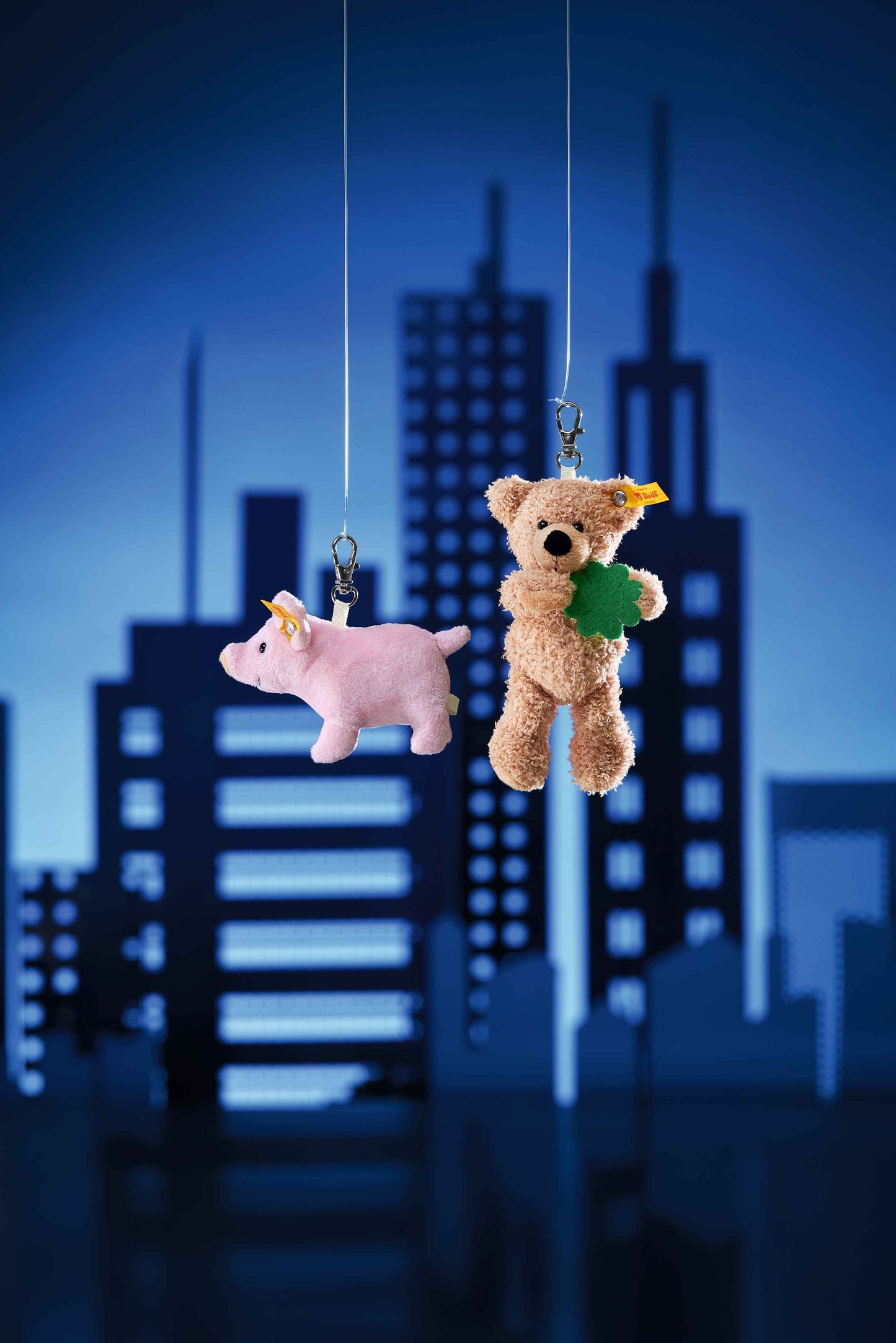 Lucky Pink Pig Bag Charm Pendant