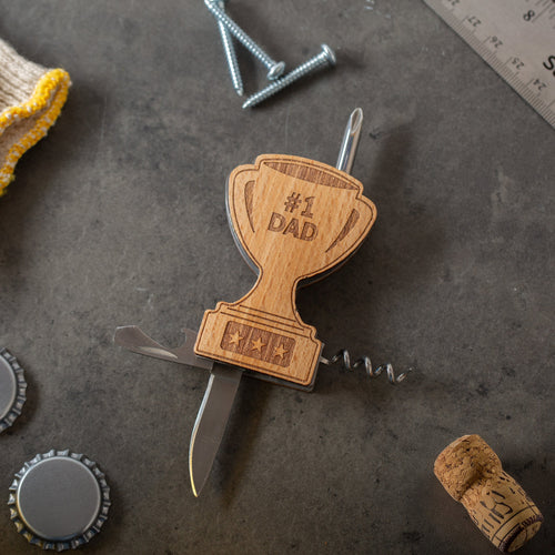 Load image 1 in gallery view. #1 Dad Trophy Multi-Tool