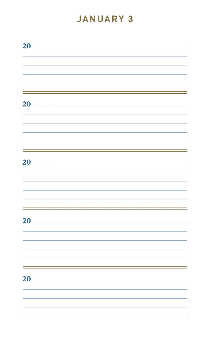 Denim One Line A Day