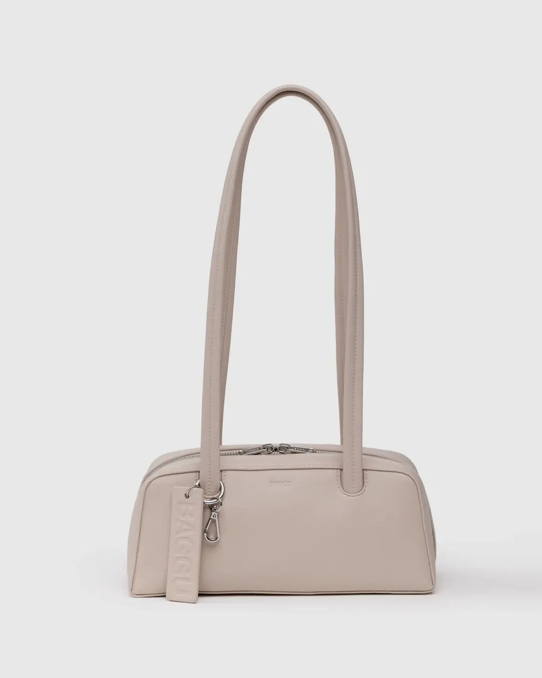 Small Recycled Leather Bowler Bag