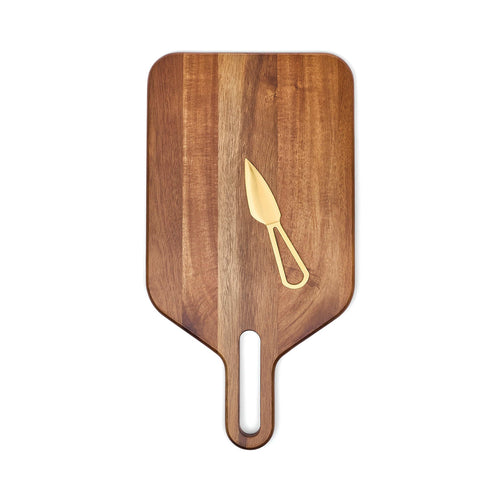 Load image 1 in gallery view. The Garth Cheese Board and Knife Set Here's How