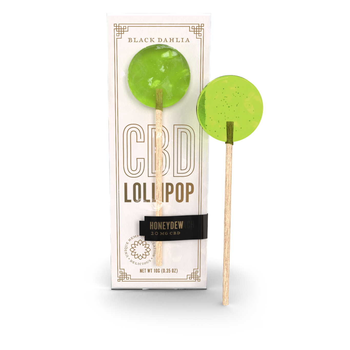 CBD Lollipops - Honeydew