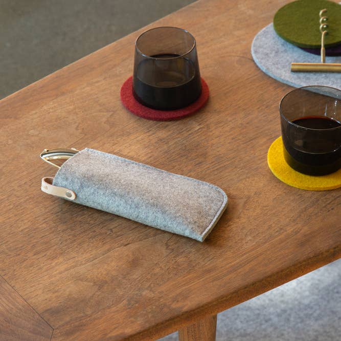 Classic Merino Wool Eyeglass Sleeve