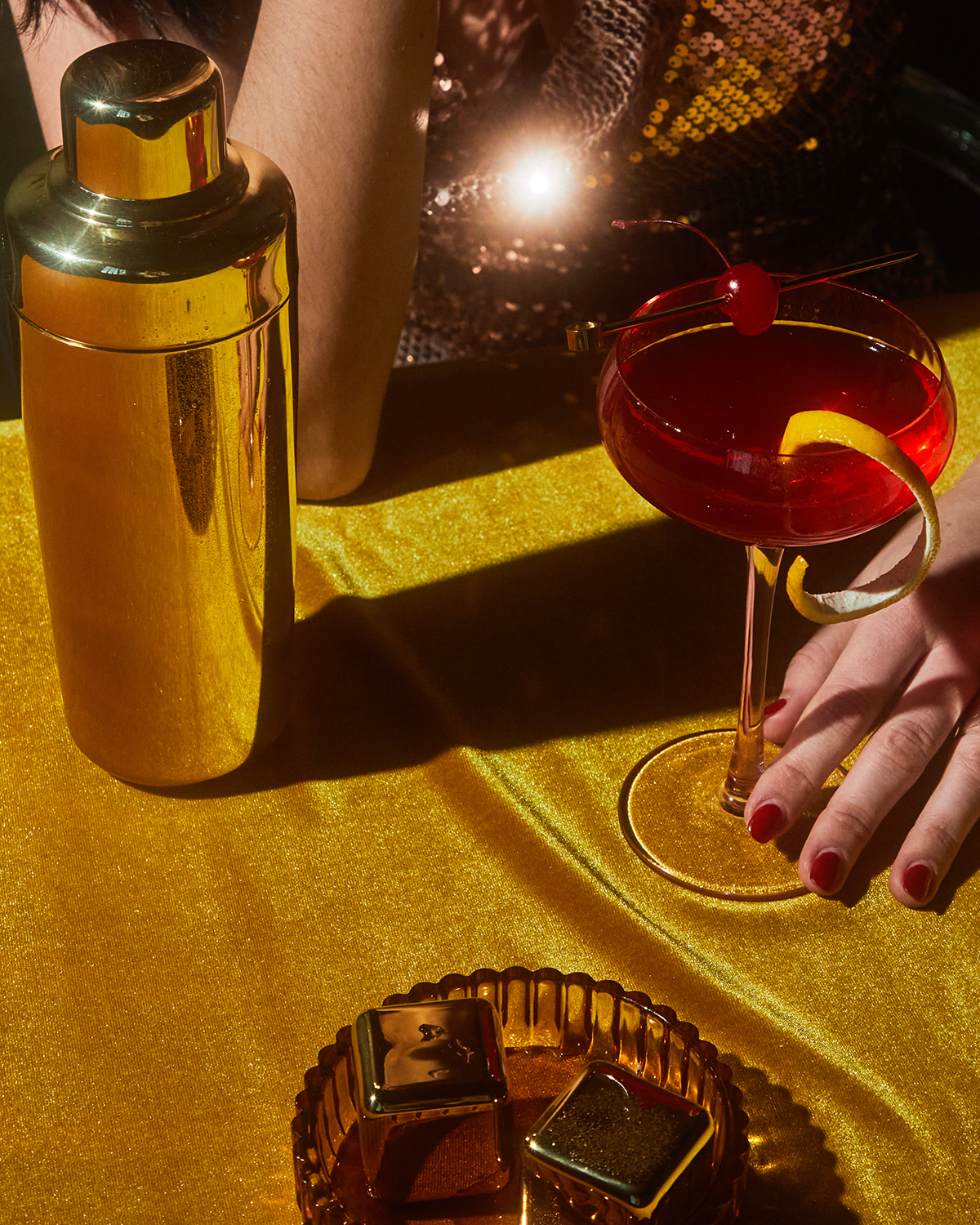 The Owen Gold Cocktail Picks - Set of 4