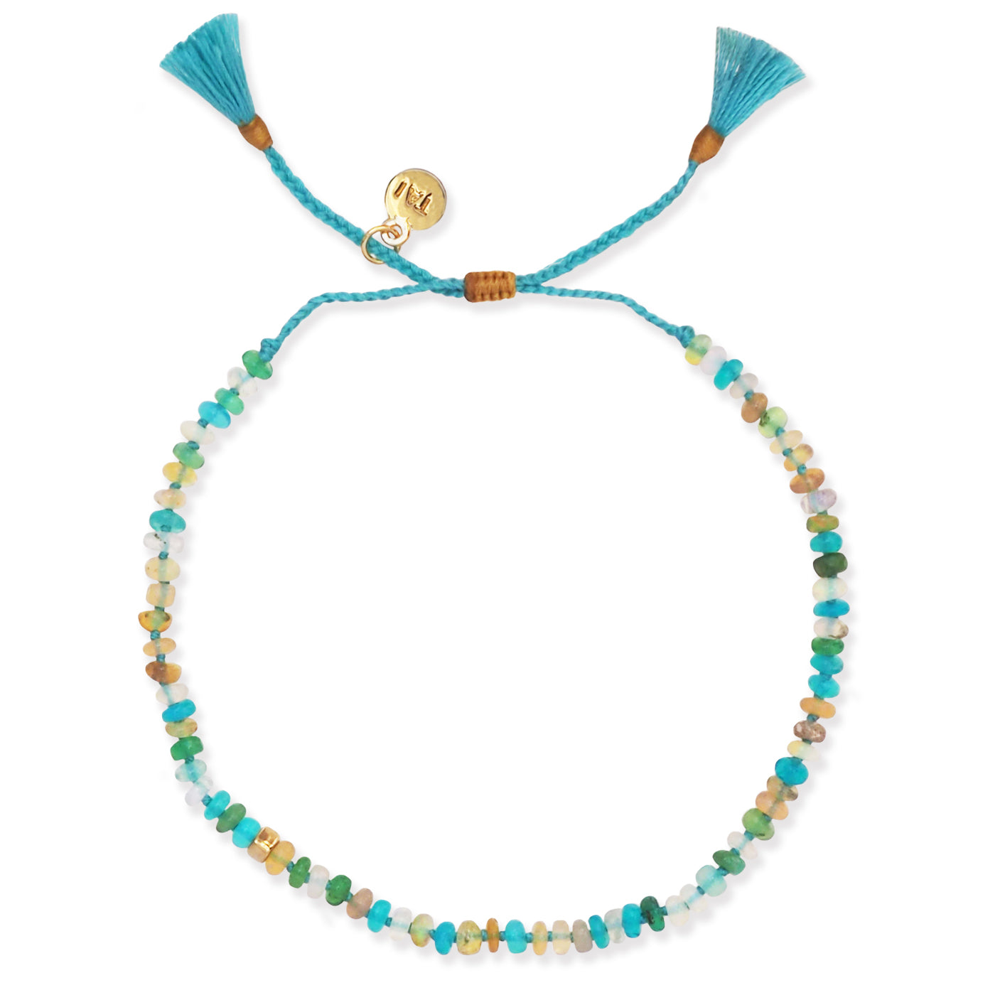 Handmade Knotted Mixed Stone Bracelet