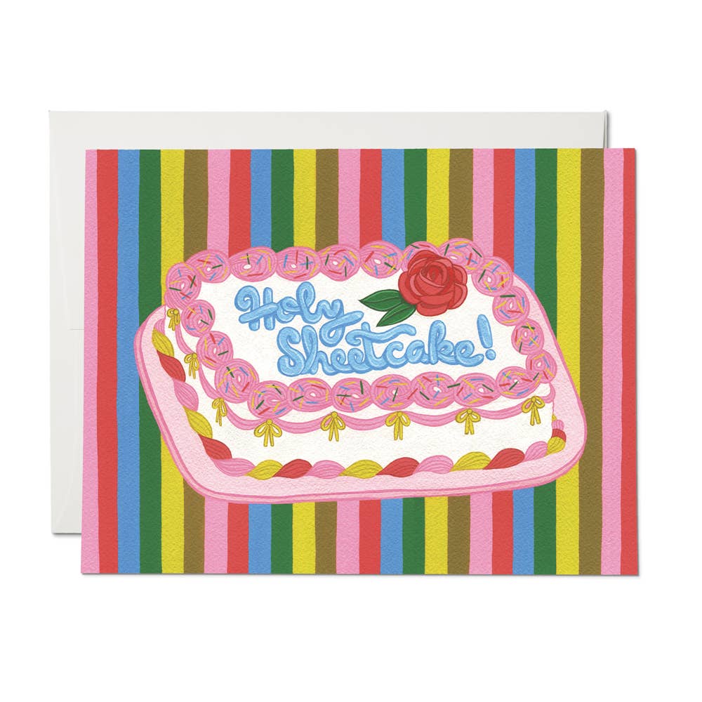 Holy Sheetcake Birthday Card