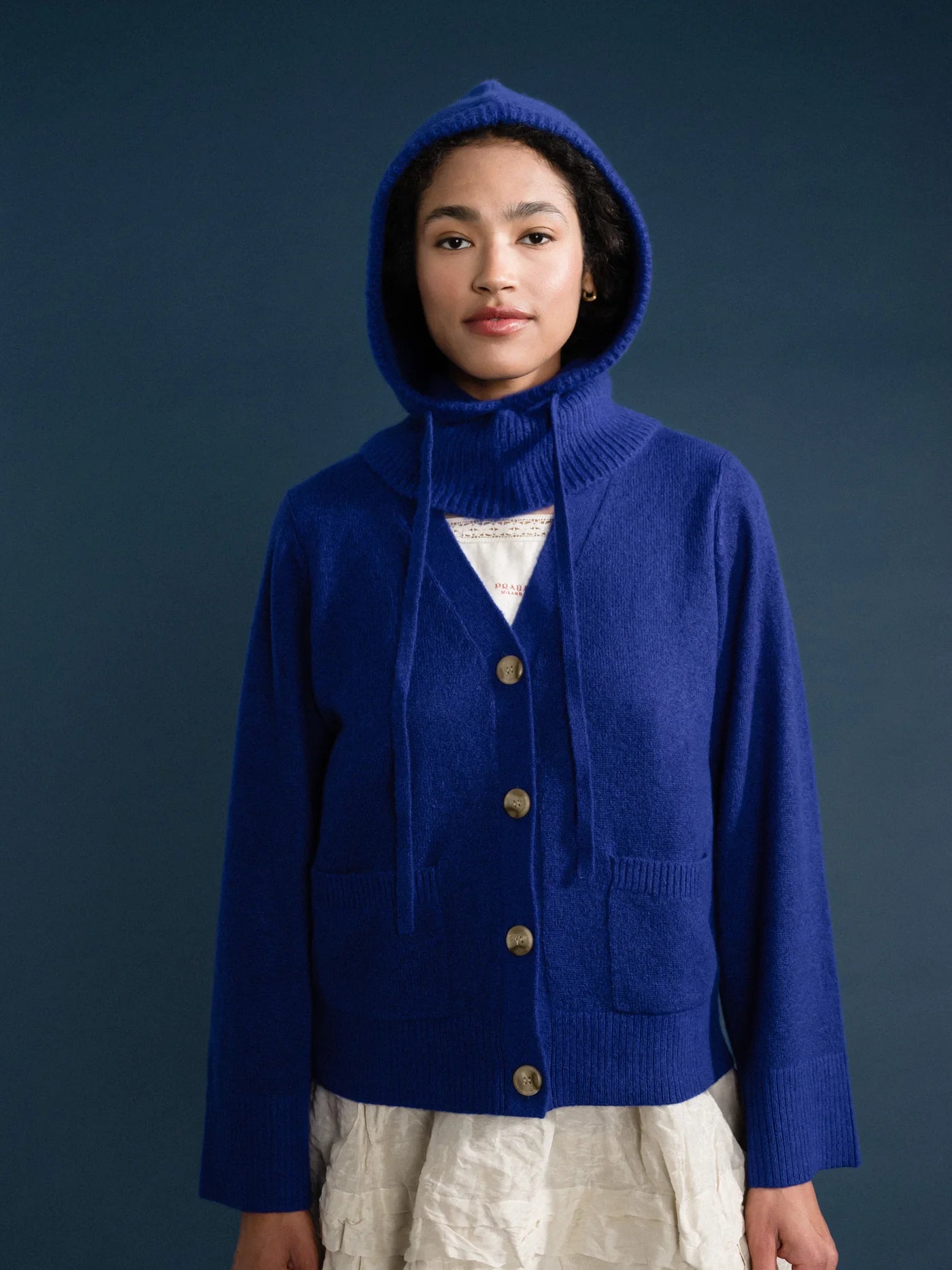 Cashmere Hoodie Balaclava