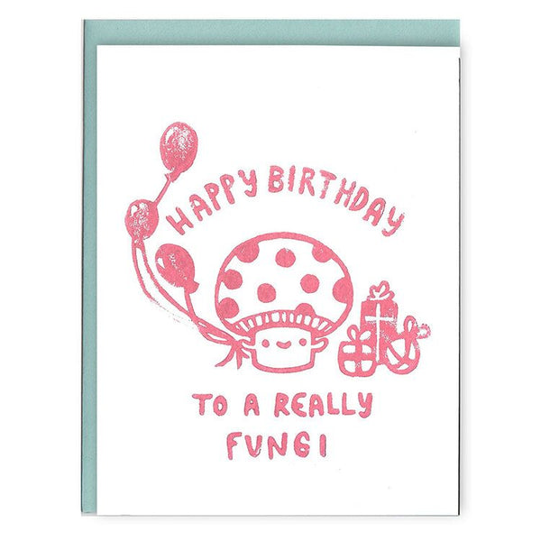 Fungi Birthday Card