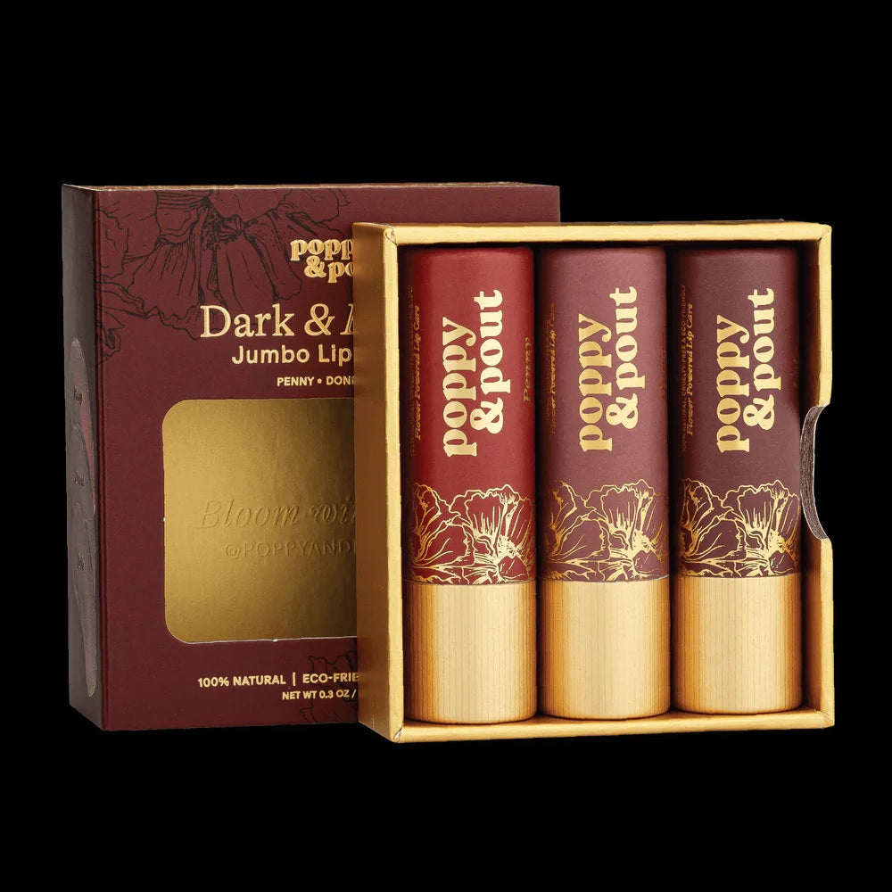 Lip Tint Gift Set - Dark & Dreamy Poppy & Pout