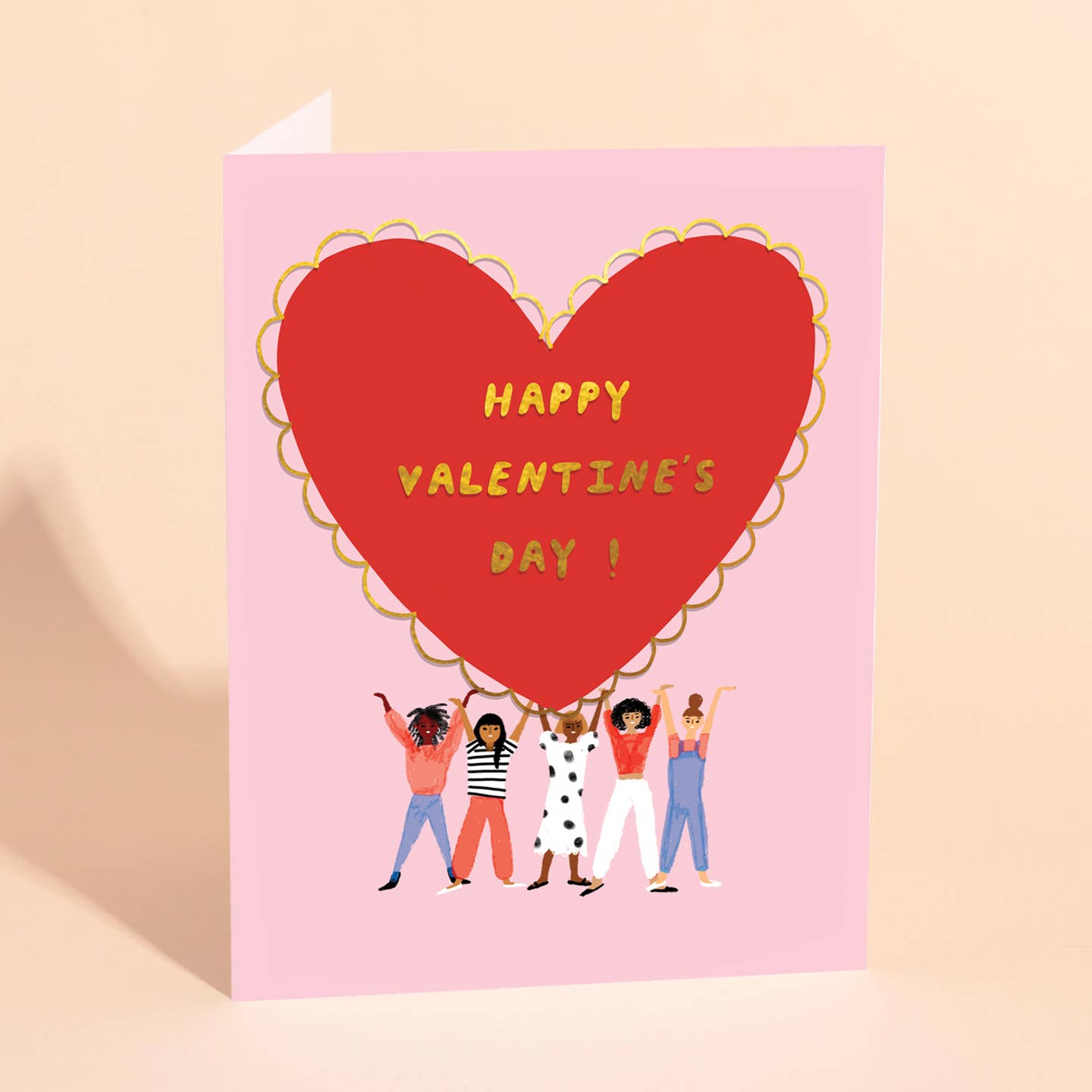 We Love You Valentine's Day Card Carolyn Suzuki