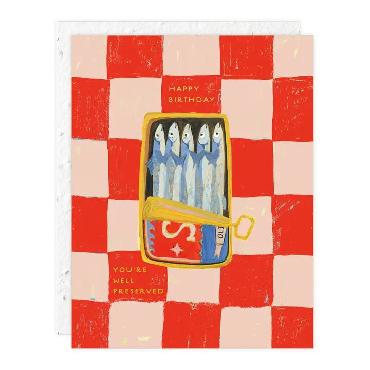 Sardines - Birthday Card Seedlings