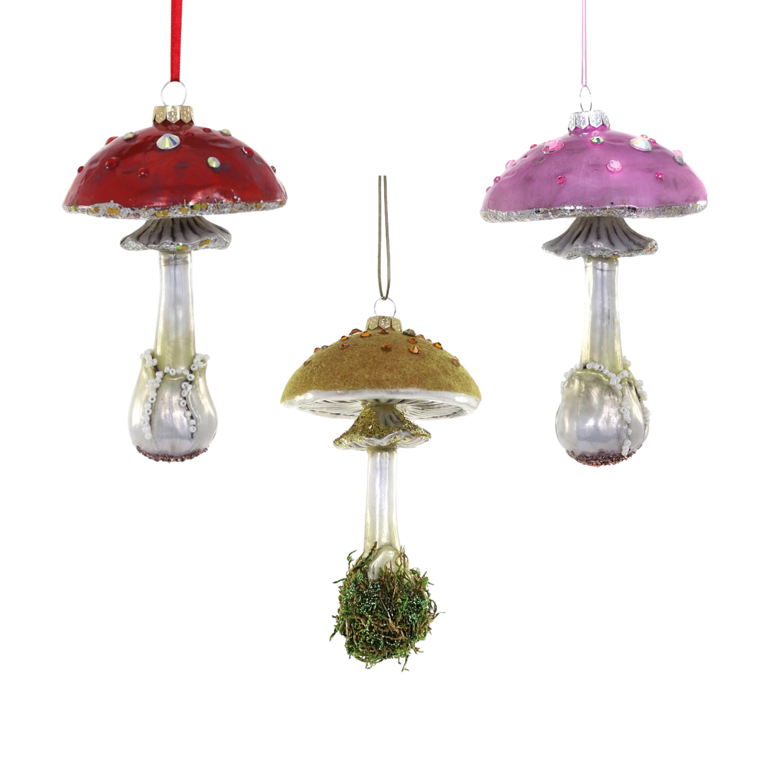 Frostfield Mushroom Ornament