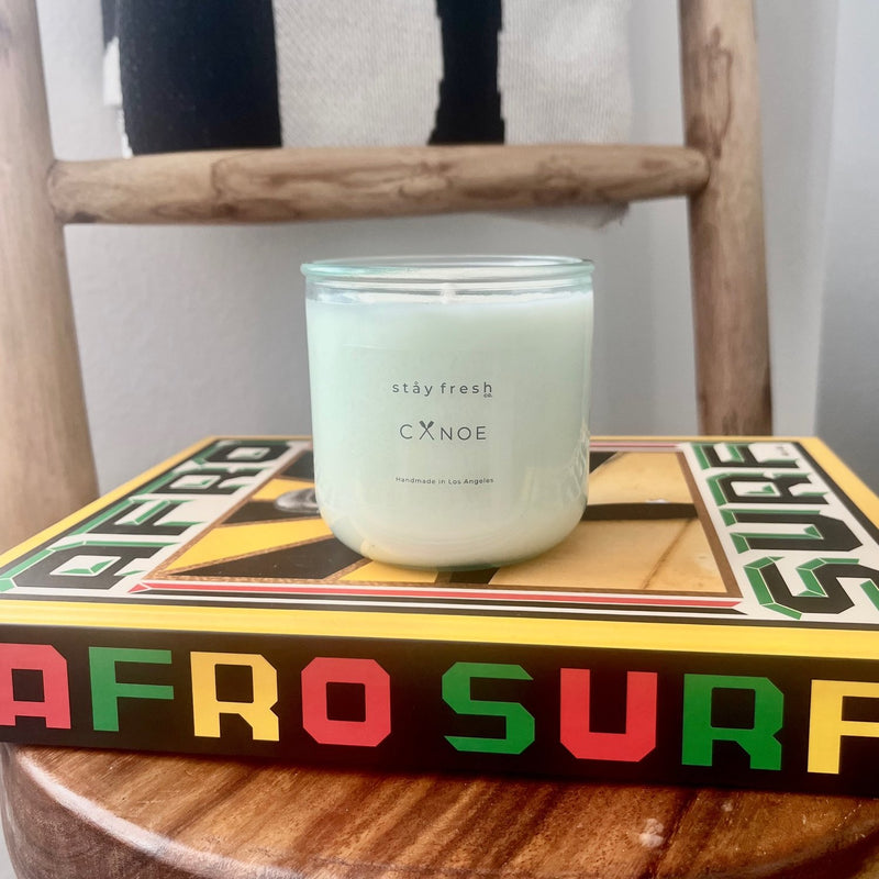 Recycled Glass Soy Candles - 10 oz