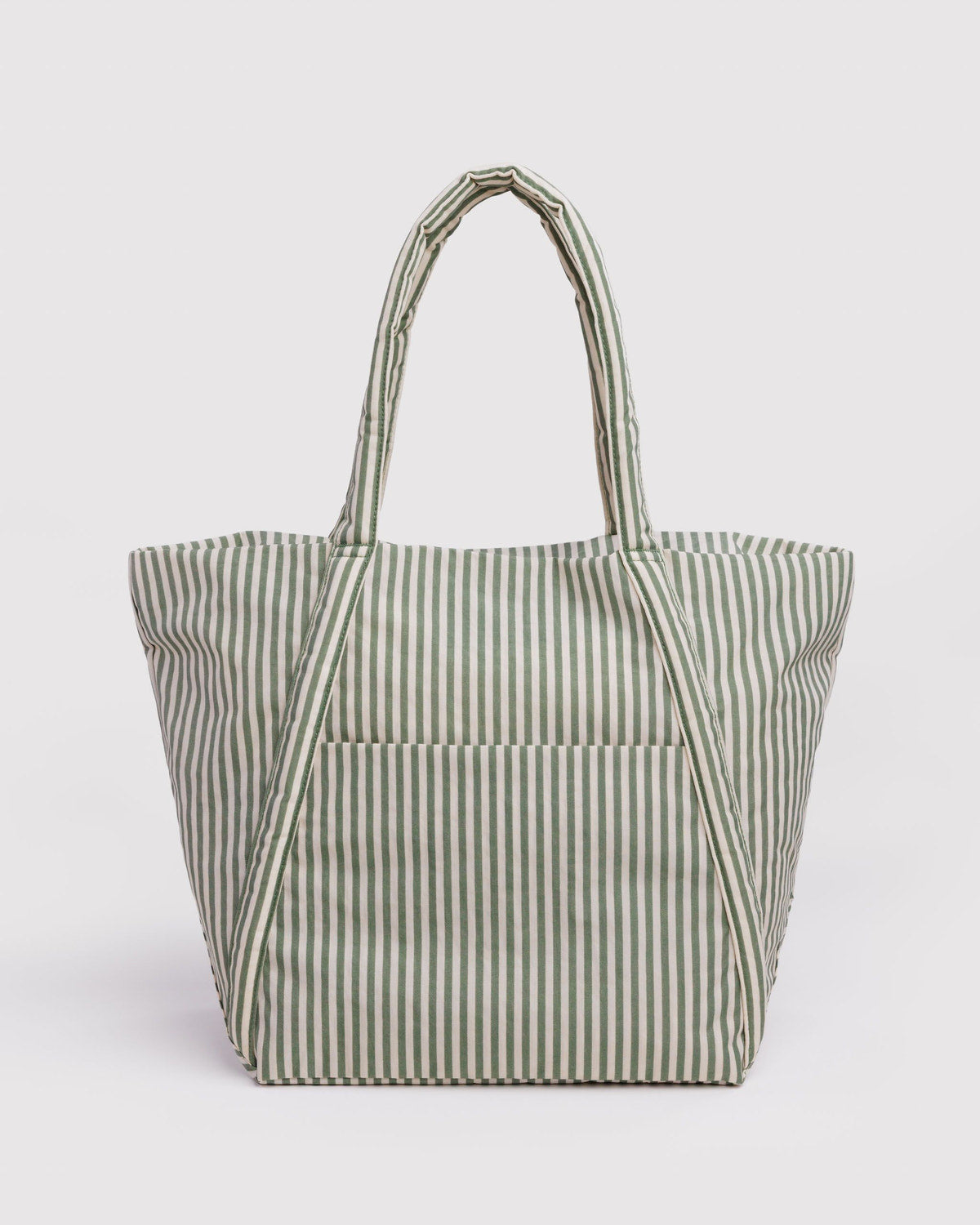 Large Cloud Bag - Sage Stripe