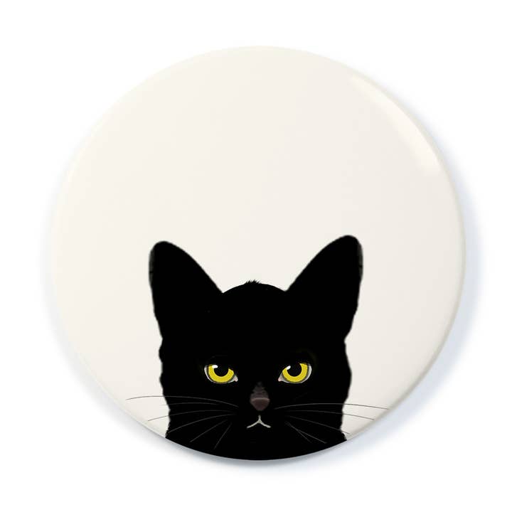 Peek-A-Boo - Pocket Mirror w/ Wool-Felt Pouch