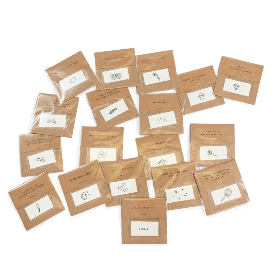 Symbols Temporary Tattoos- Assorted