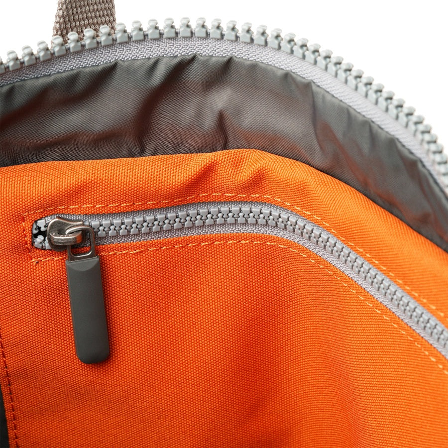 Richmond Recycled Canvas Backpack - Atomic Orange