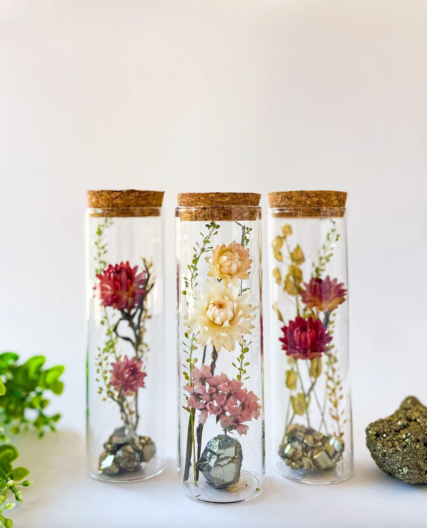 Earth Vessel With Crystals - Medium