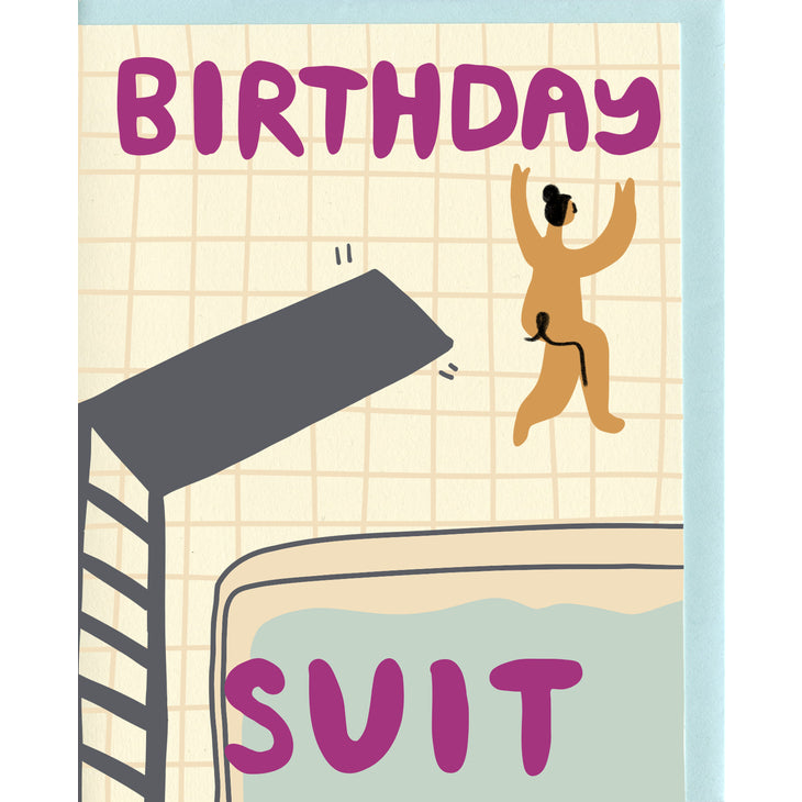 Birthday Suit Card