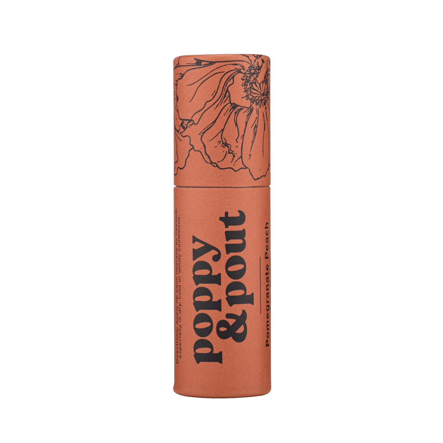 Lip Balm - Pomegranate Peach Poppy & Pout