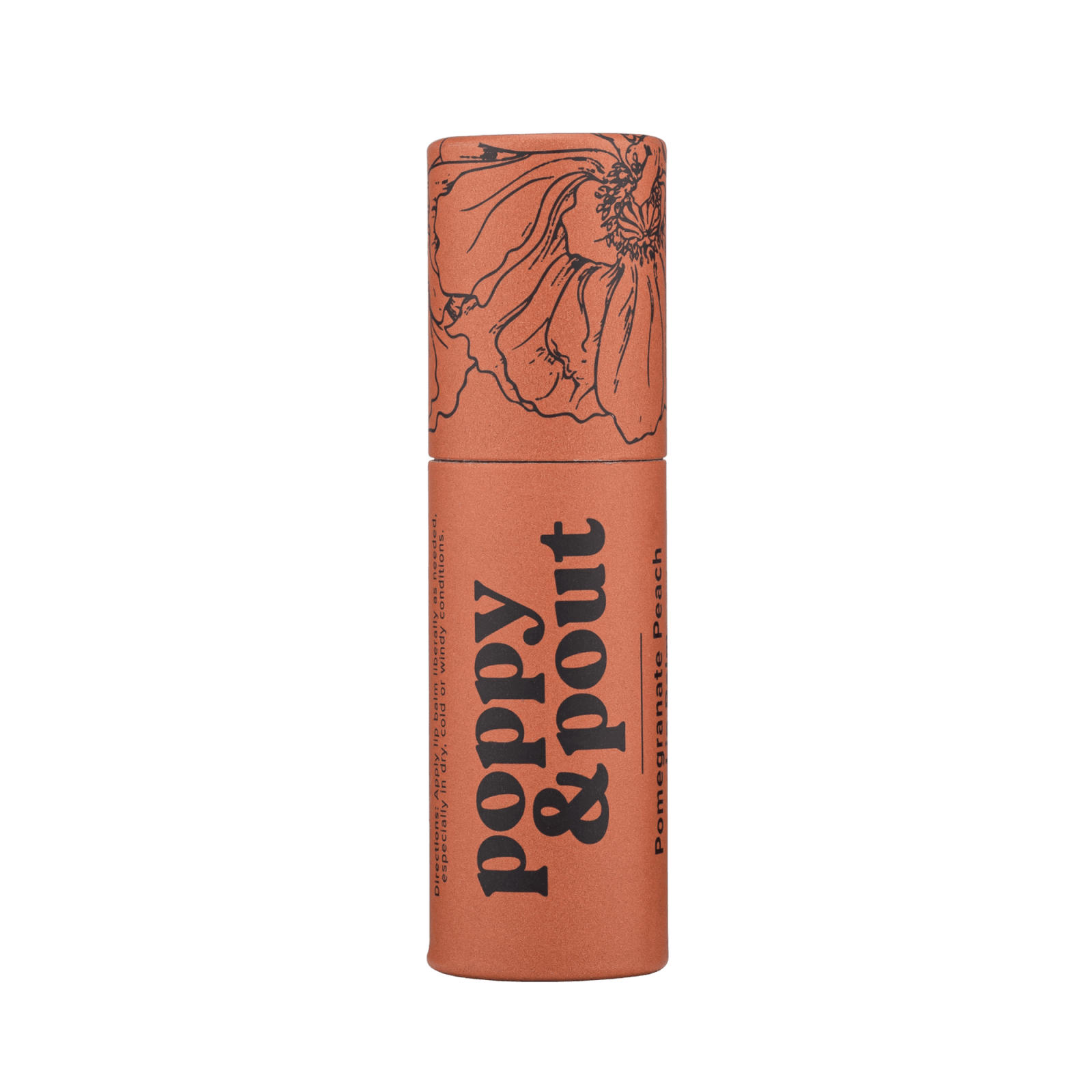 Lip Balm - Pomegranate Peach Poppy & Pout