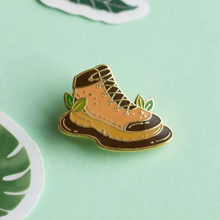 Hiking Boot Enamel Pin