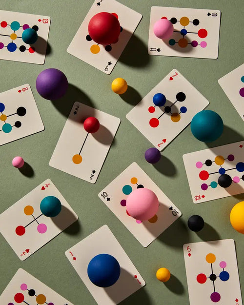 Load image 1 in gallery view. Eames "Hang-It-All" Playing Cards Art of Play