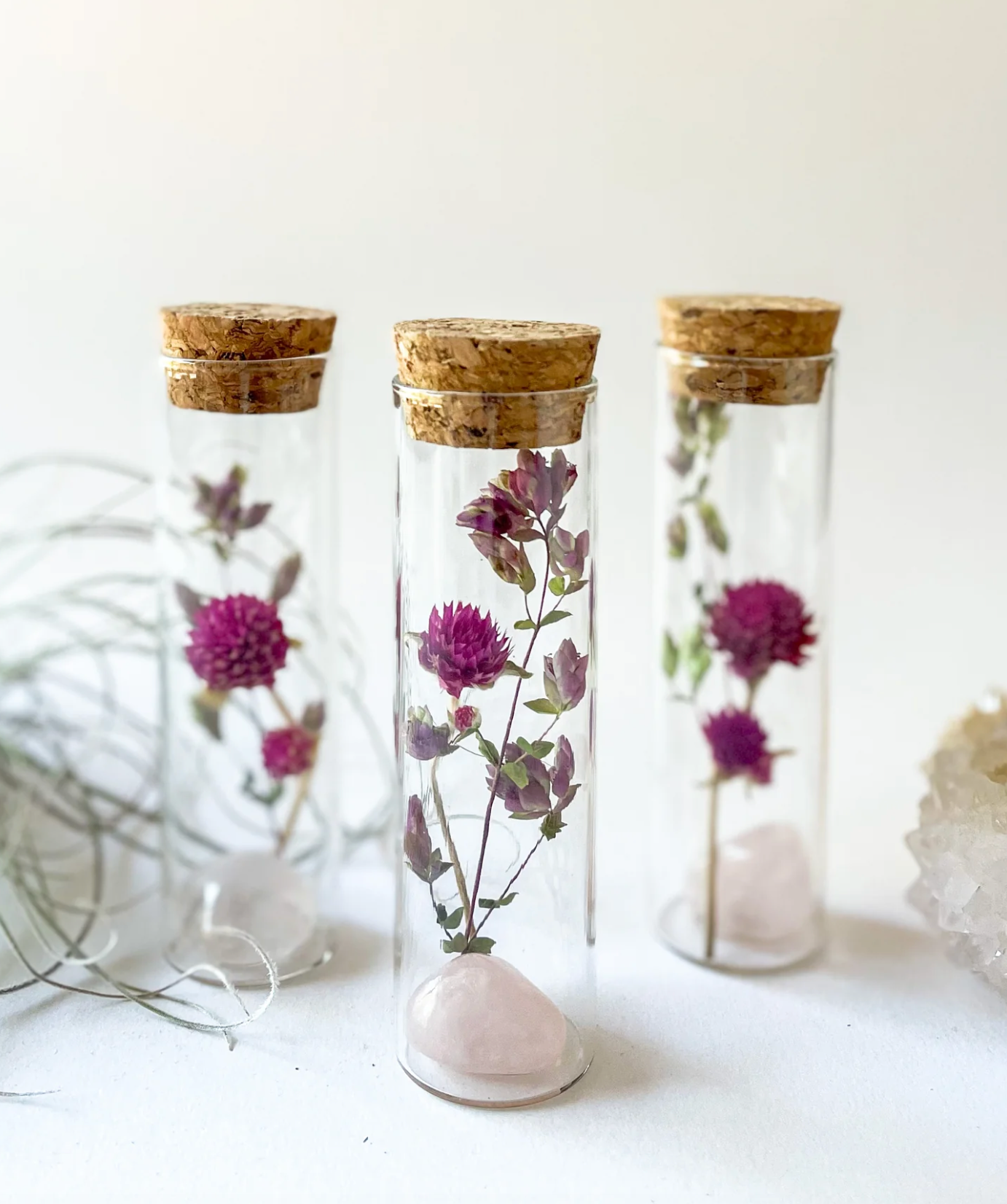 Earth Vessel With Crystals - Mini