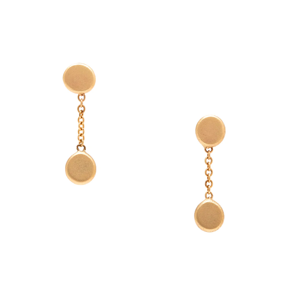 Not-So Itty Bitty Earrings- 14 Karat