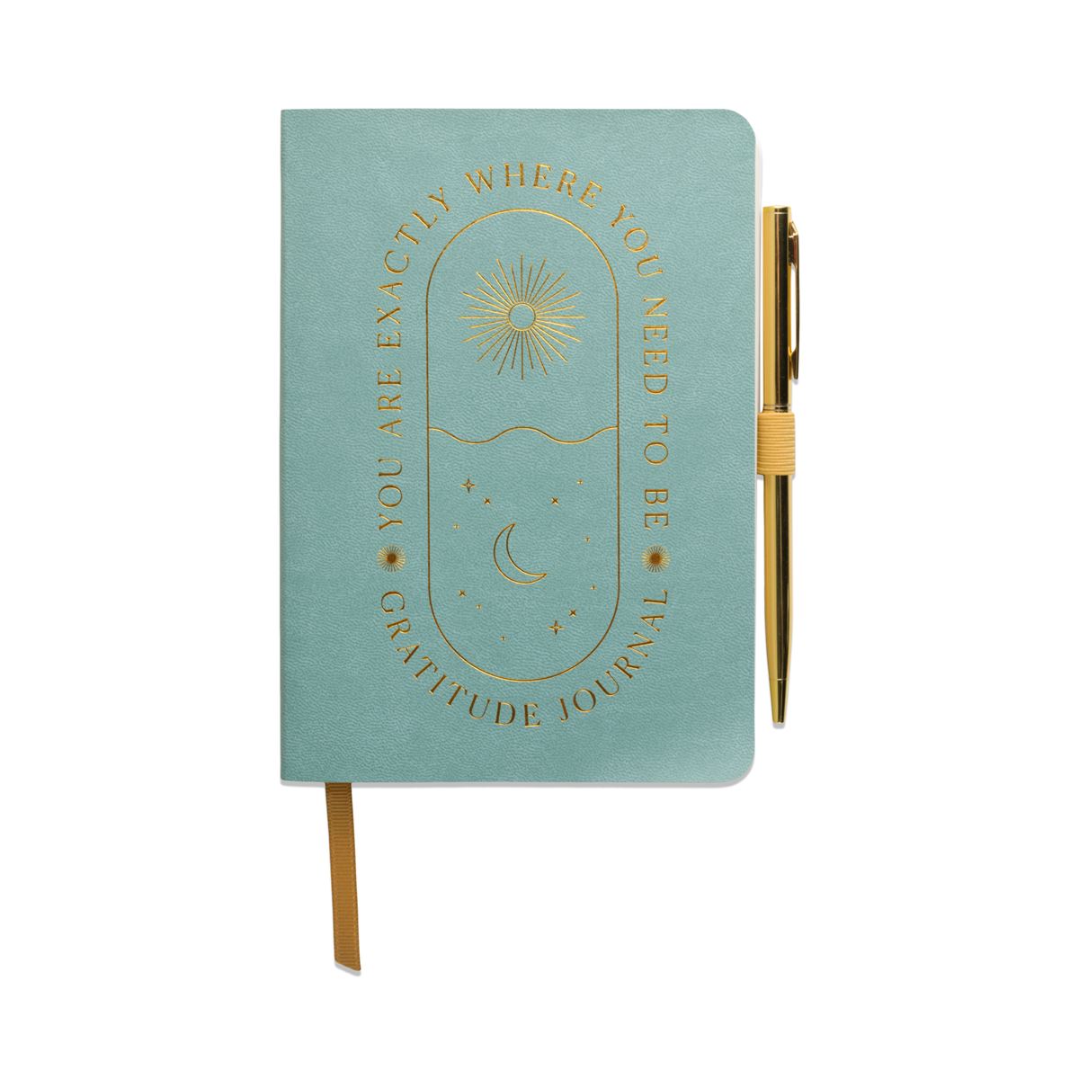 Gratitude Journal with Pen - "Where You Need To Be" Designworks Ink