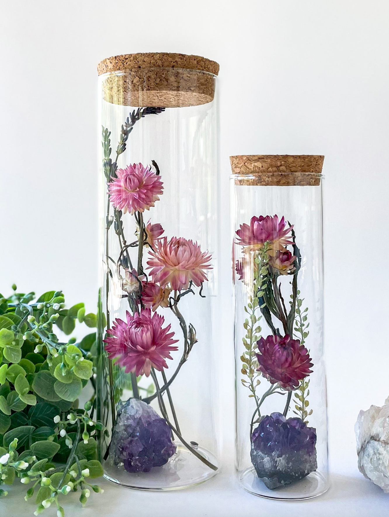 Earth Vessel With Crystals - Large