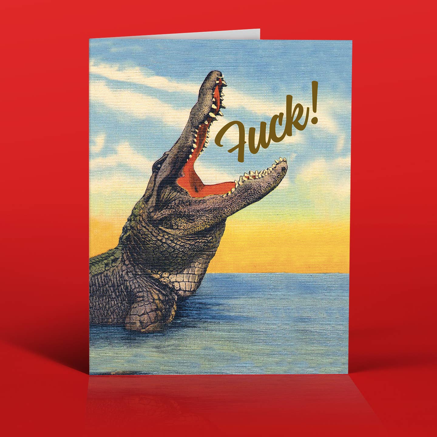 Croc Fuck! Card Offensive & Delightful