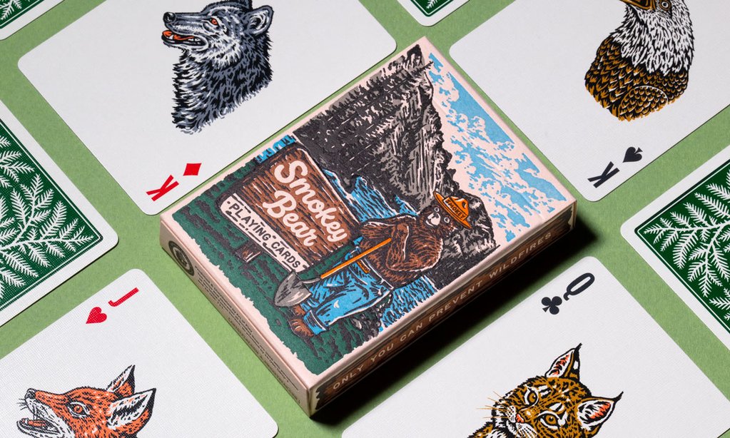 Smokey Bear Playing Cards Art of Play