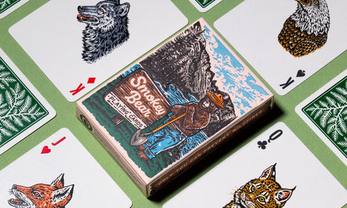 Load image 1 in gallery view. Smokey Bear Playing Cards Art of Play