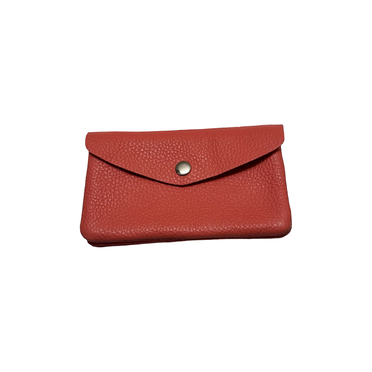 Wallet- Pebble Leather - Watermelon