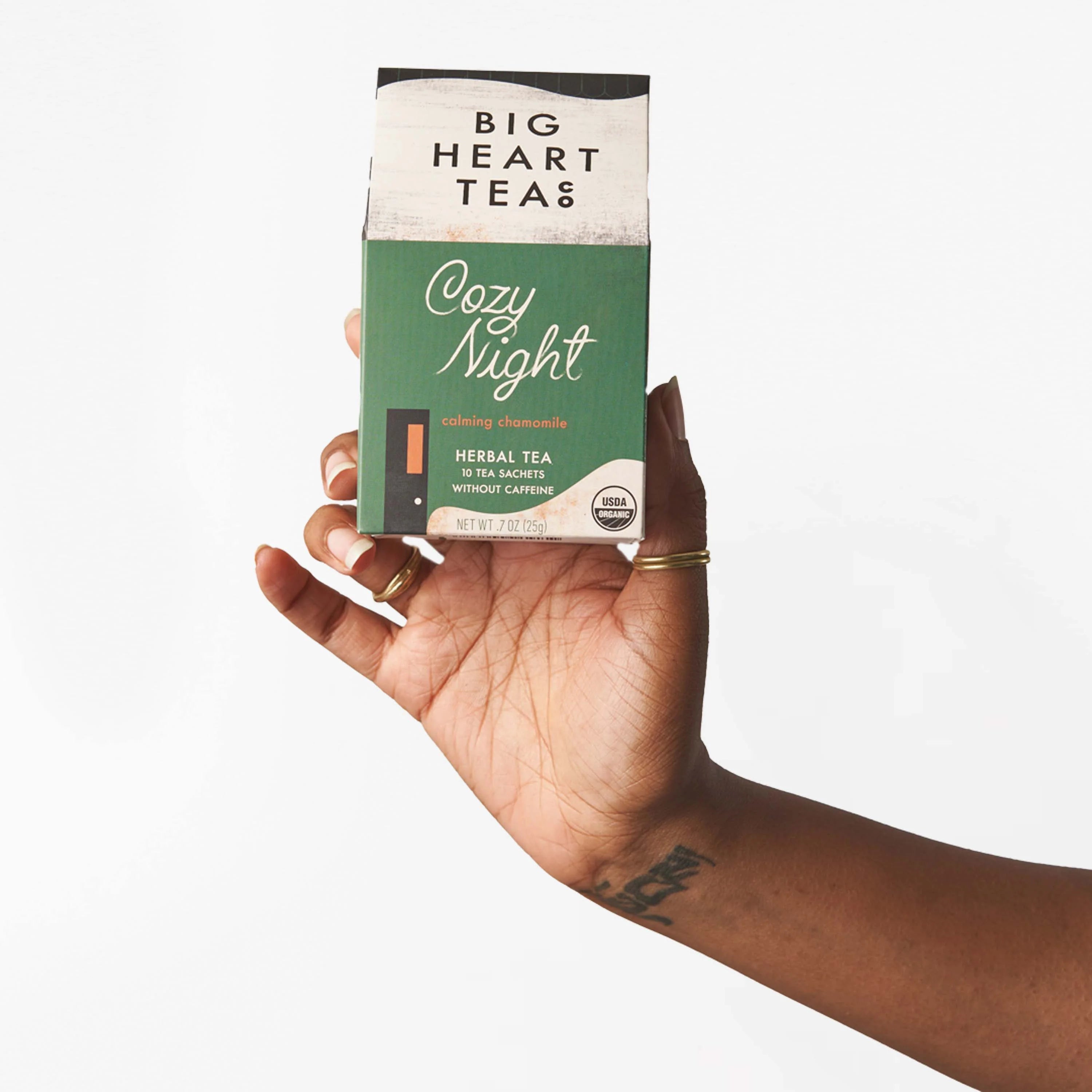 Organic Tea - Cozy Night 10 Teabags Big Heart Tea Co