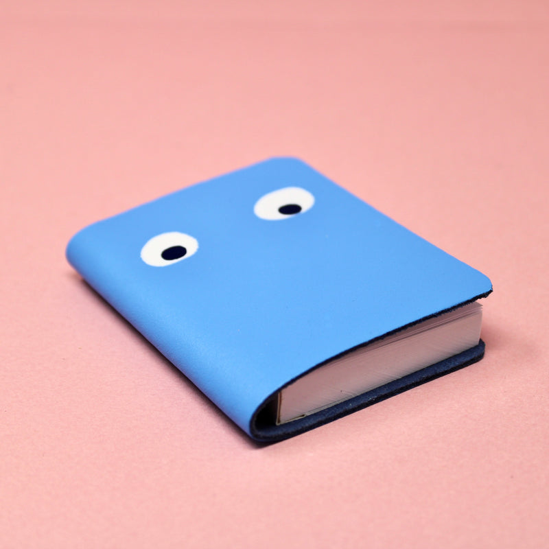 Googly Eye Mini Leather Notebook