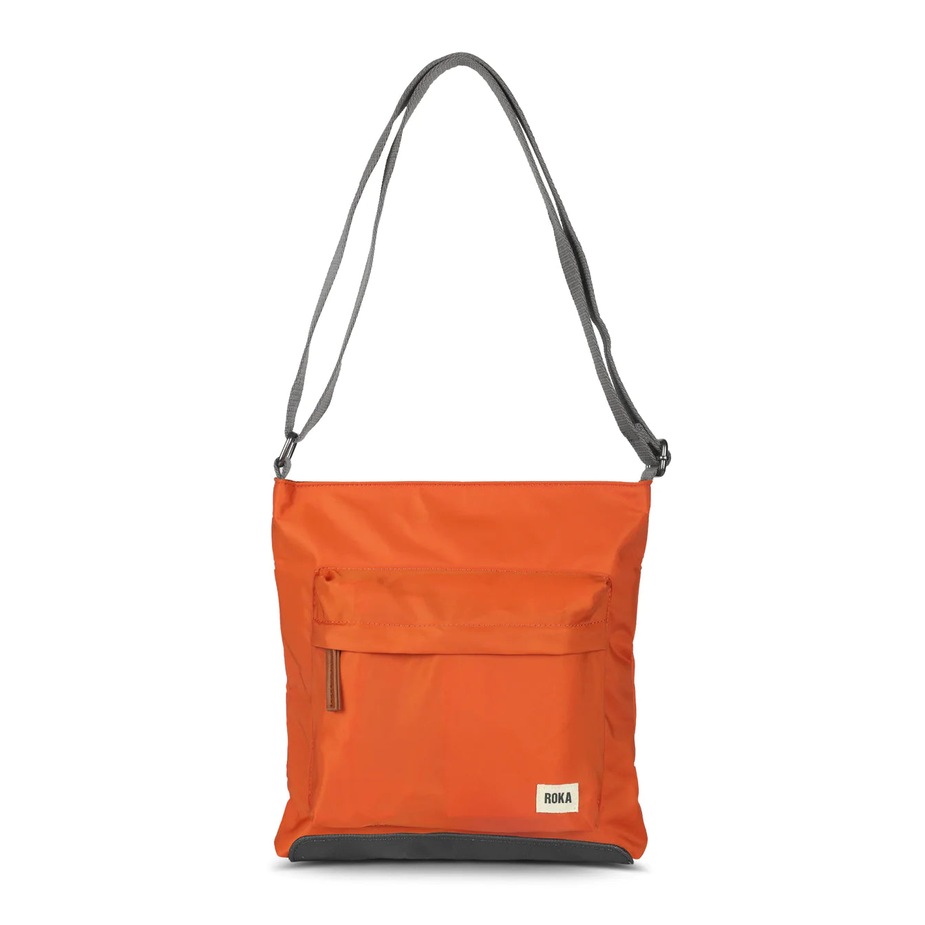 Kennington Sustainable Nylon Crossbody - Medium - Burnt Orange