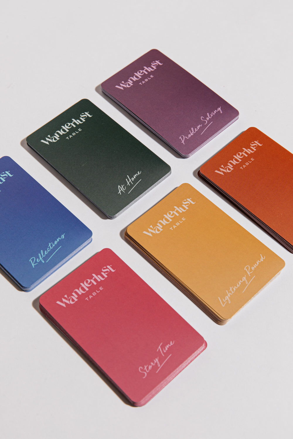 Wanderlust Table Travel Deck